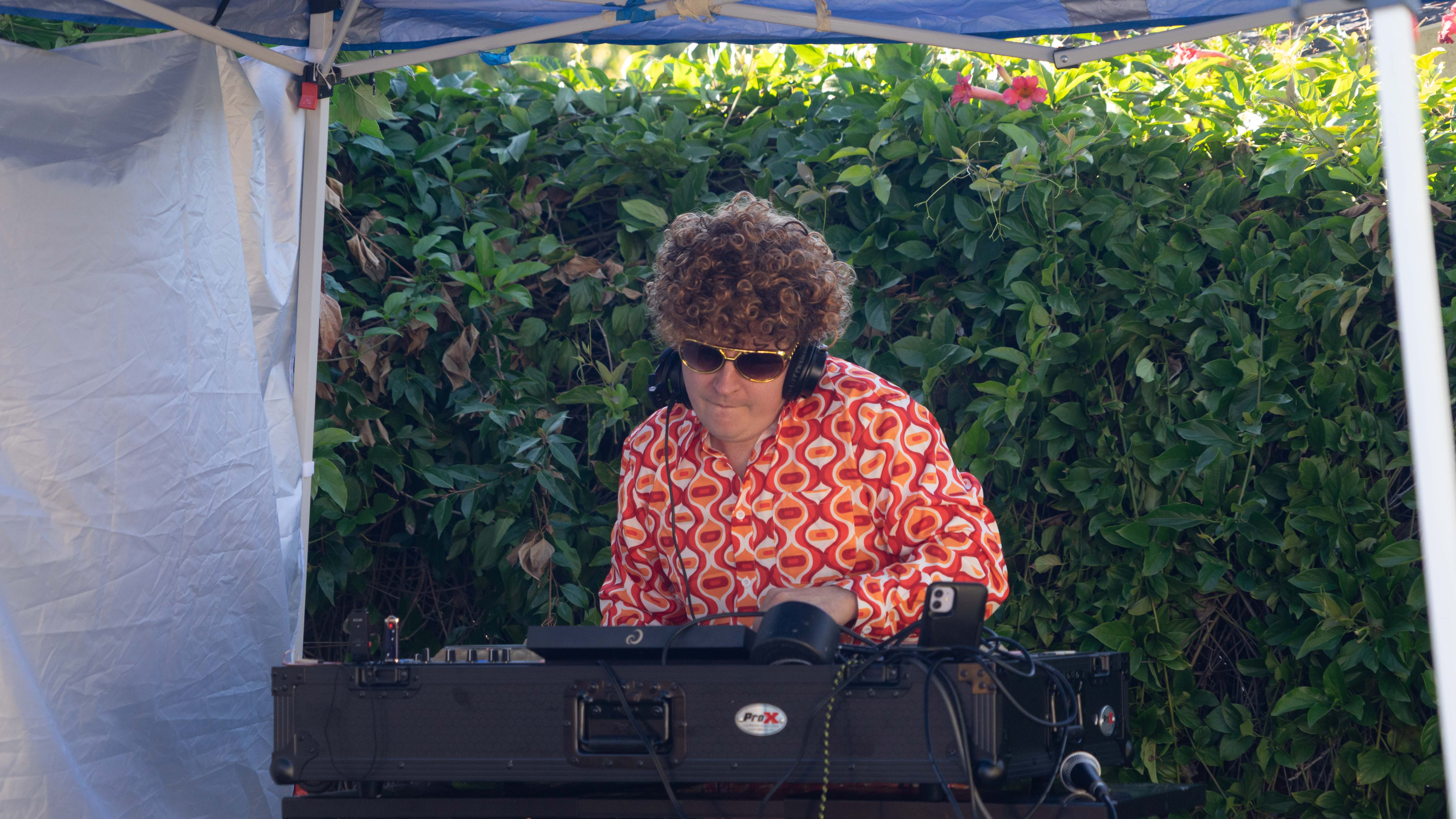 Photo booth fun at Fam Jam